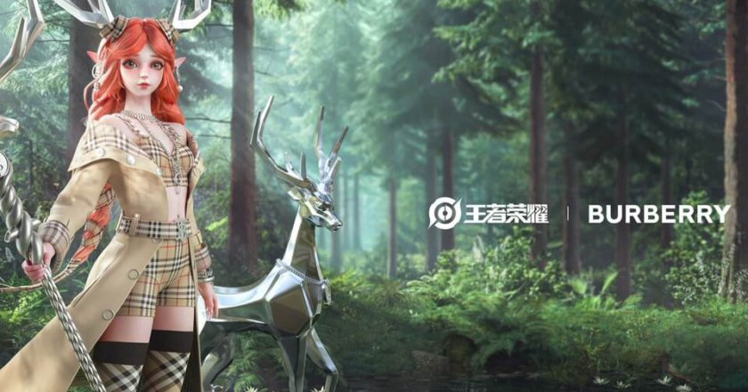 Burberry will create exclusive skins for the popular video game